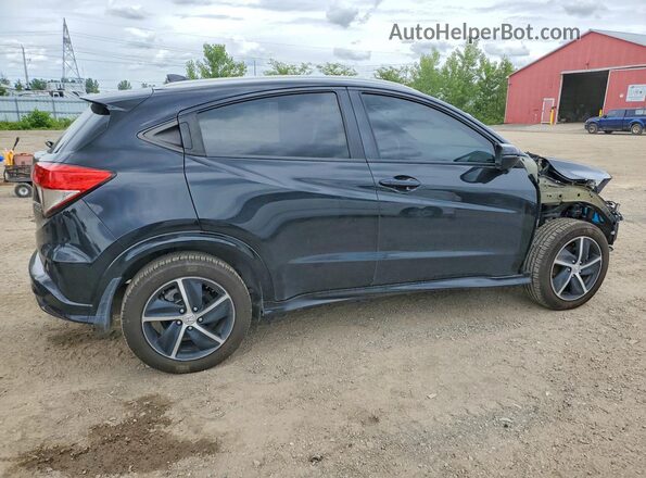 3CZRU6H23KM101838 2019 HONDA HR-V Black Trasero derecho