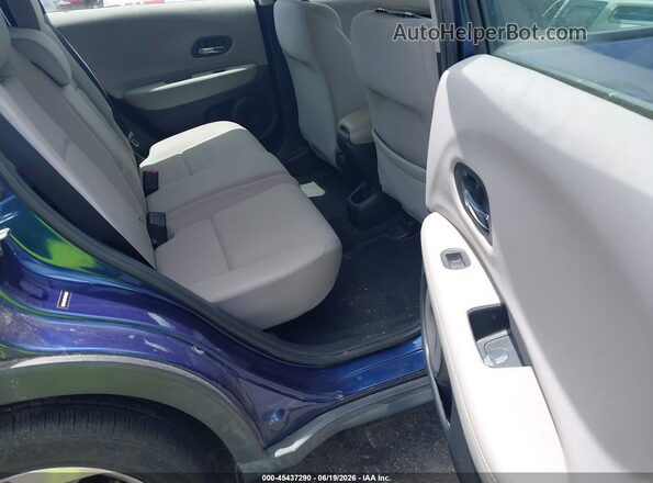 3CZRU6H30HM700682 2017 HONDA HR-V Синий Вид наклейки с VIN-кодом