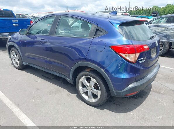 3CZRU6H30HM700682 2017 HONDA HR-V Синий Задняя левая четверть