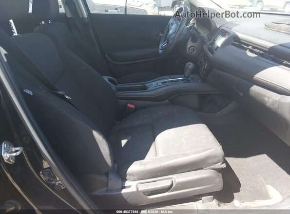 3CZRU6H30HM700777 2017 HONDA HR-V Black Вид салону спереду