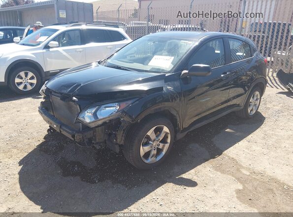 3CZRU6H30HM700777 2017 HONDA HR-V Black Передня ліва чверть
