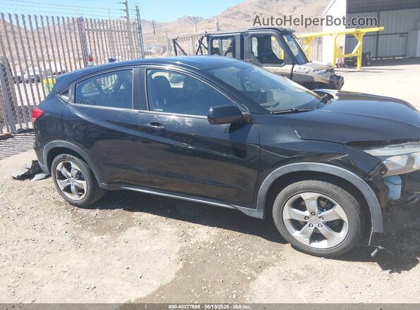 3CZRU6H30HM700777 2017 HONDA HR-V Black Вид задньої частини салону