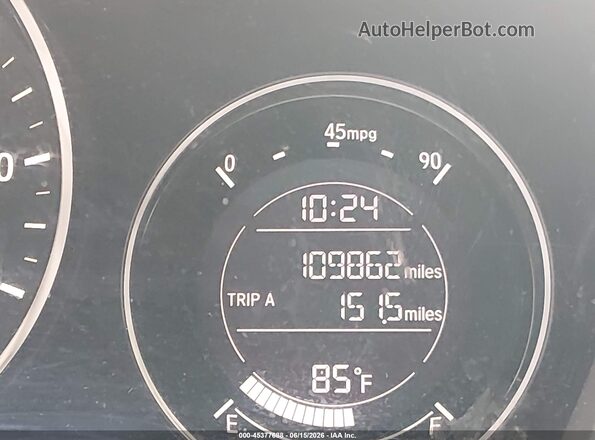 3CZRU6H30HM700777 2017 HONDA HR-V Black 