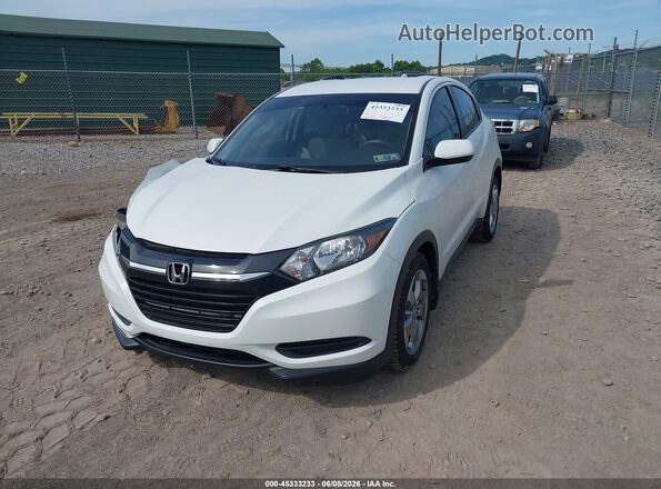 3CZRU6H30JM731551 2018 HONDA HR-V White Vista tres cuartos delantera izquierda