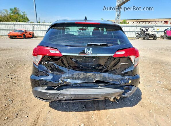 3CZRU6H30KG725667 2019 HONDA HR-V Black Вид ззаду