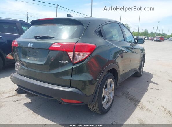 3CZRU6H31GM765491 2016 HONDA HR-V Green Հետևի աջ