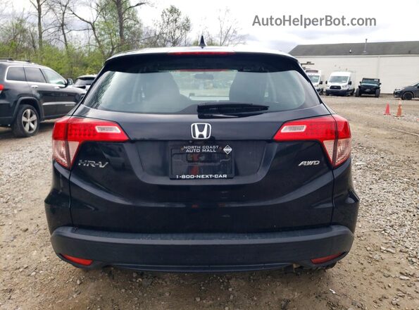 3CZRU6H31JM703872 2018 HONDA HR-V Black Rear view