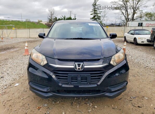 3CZRU6H31JM703872 2018 HONDA HR-V Black Front view