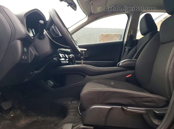 3CZRU6H31JM703872 2018 HONDA HR-V Black Front interior view