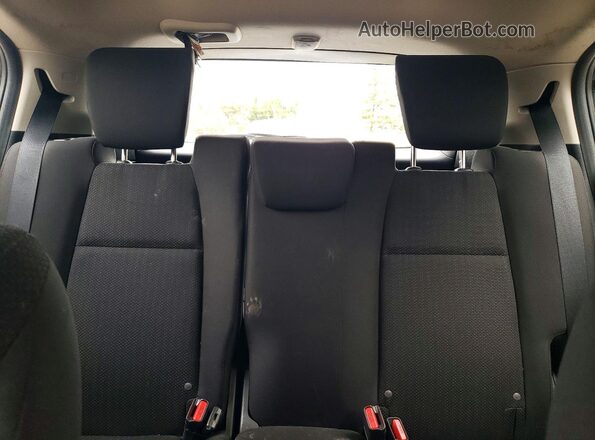 3CZRU6H31JM703872 2018 HONDA HR-V Black Rear seats view