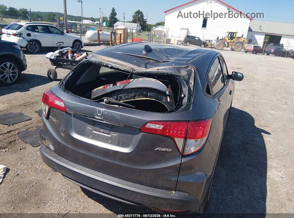 3CZRU6H31KG712247 2019 HONDA HR-V Gray Widok z przodu