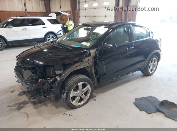 3CZRU6H31KG715259 2019 HONDA HR-V Черный Передняя левая четверть