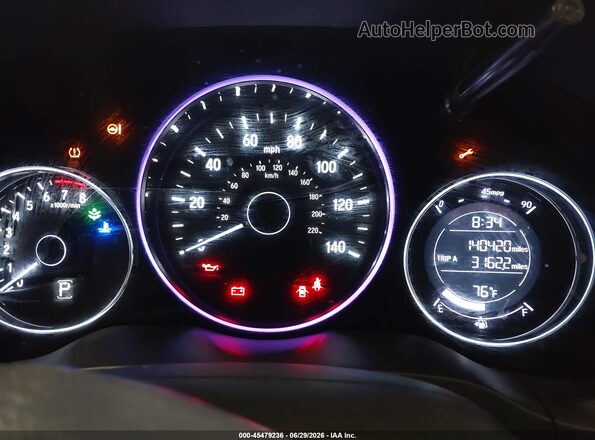 3CZRU6H31KG715259 2019 HONDA HR-V Черный Вид задних сидений