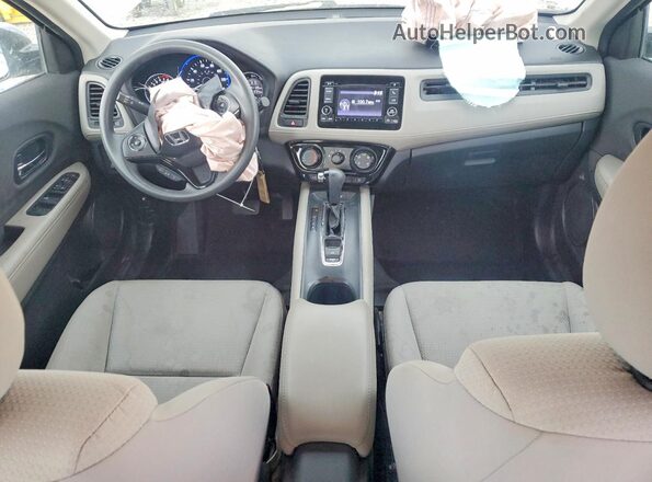 3CZRU6H31KM725467 2019 HONDA HR-V Silver Dashboard view