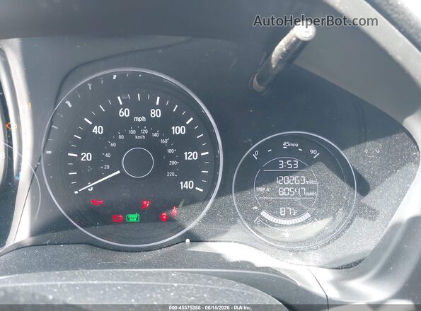 3CZRU6H31MM703522 2021 HONDA HR-V White Vista de los asientos traseros