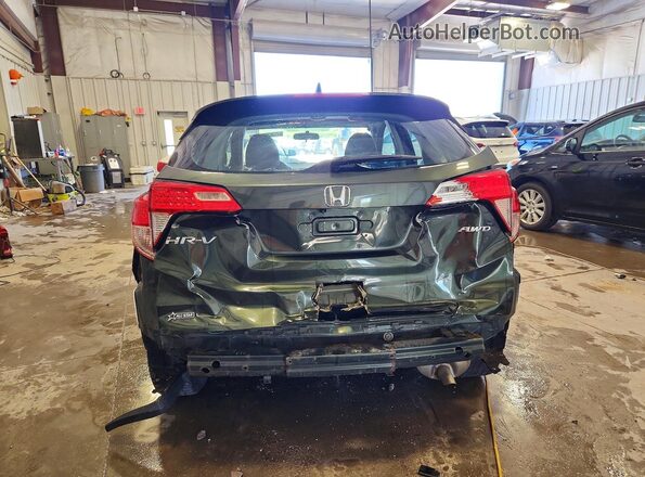 3CZRU6H32HM711019 2017 HONDA HR-V Green Rear view