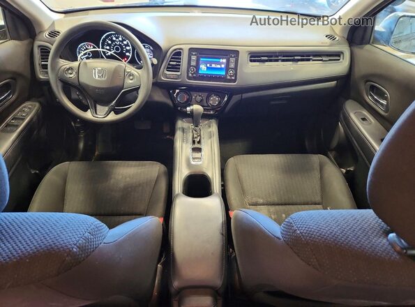 3CZRU6H32HM711019 2017 HONDA HR-V Green Dashboard view