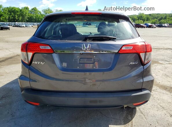 3CZRU6H32KG712760 2019 HONDA HR-V Gray უკანა ხედი