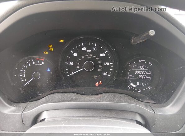 3CZRU6H32KG716792 2019 HONDA HR-V Silver Вид задніх сидінь