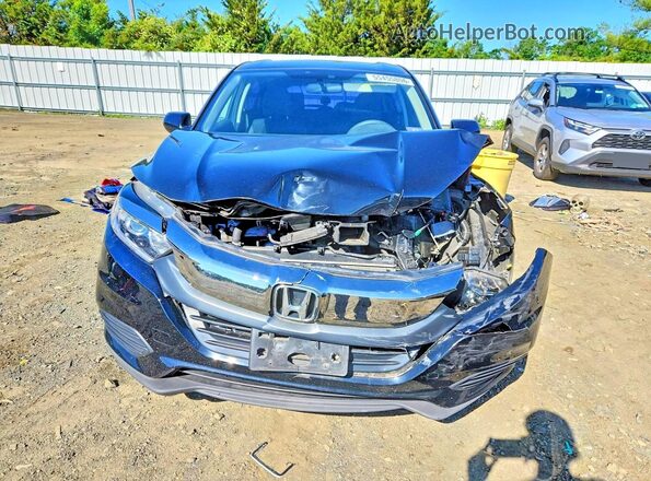 3CZRU6H32KG718896 2019 HONDA HR-V Black Դիմացի տեսք