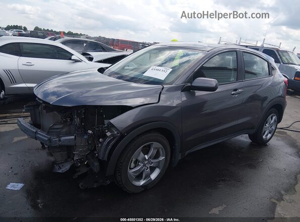 3CZRU6H32LG701050 2020 HONDA HR-V Gray წინა მარცხენა ხედი სამი მეოთხედიდან