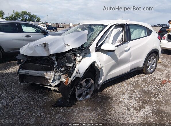 3CZRU6H32MM737033 2021 HONDA HR-V White Առջևի ձախ երեք քառորդ տեսարան