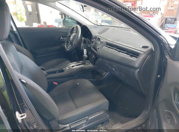 3CZRU6H32MM742376 2021 HONDA HR-V Черный Вид салона спереди