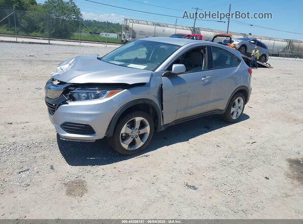 3CZRU6H32MM753460 2021 HONDA HR-V Silver Առջևի ձախ երեք քառորդ տեսարան