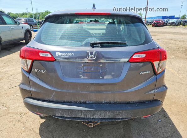 3CZRU6H32NM740869 2022 HONDA HR-V Gray უკანა ხედი