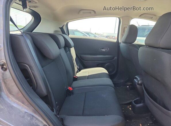 3CZRU6H32NM740869 2022 HONDA HR-V Gray უკანა სალონის ხედი