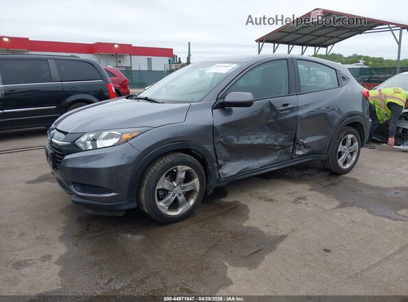 3CZRU6H33JG702981 2018 HONDA HR-V Серый Передняя левая четверть