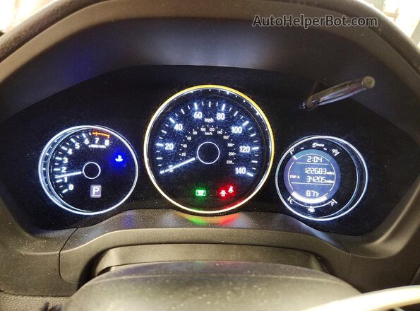 3CZRU6H33JG718551 2018 HONDA HR-V Красный 