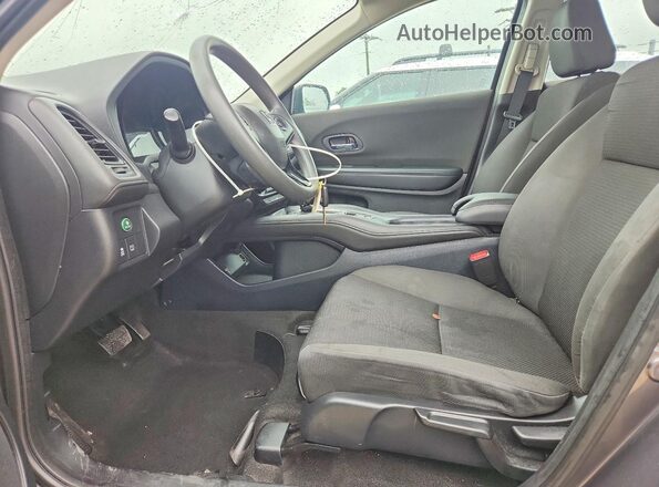 3CZRU6H33KG712122 2019 HONDA HR-V Серый Вид салона спереди
