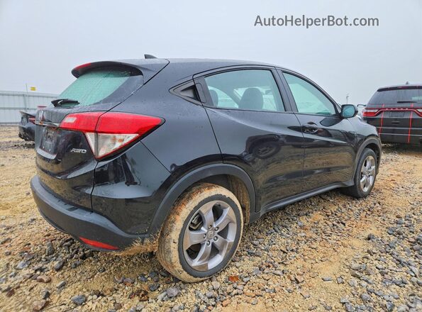 3CZRU6H33KG733116 2019 HONDA HR-V Black Trasero derecho