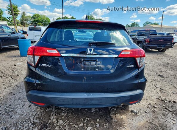3CZRU6H33LG700828 2020 HONDA HR-V Black უკანა ხედი