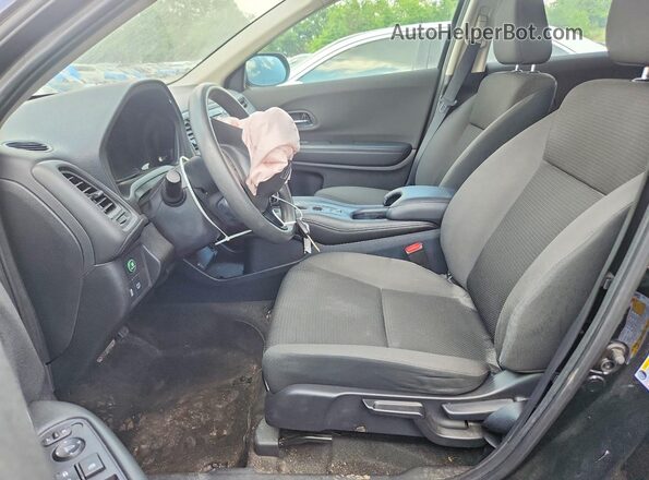 3CZRU6H33LG700828 2020 HONDA HR-V Black წინა სალონის ხედი