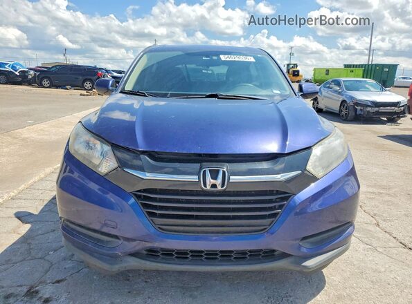 3CZRU6H34HG708797 2017 HONDA HR-V Blue Widok z przodu