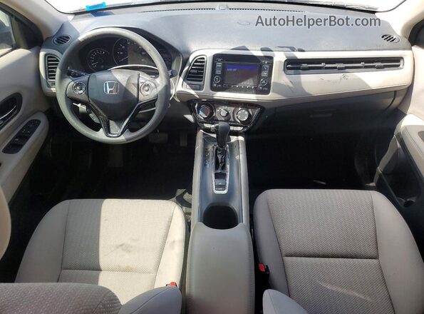 3CZRU6H34HG708797 2017 HONDA HR-V Blue Widok deski rozdzielczej
