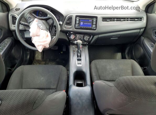 3CZRU6H34JG710071 2018 HONDA HR-V Black Dashboard view