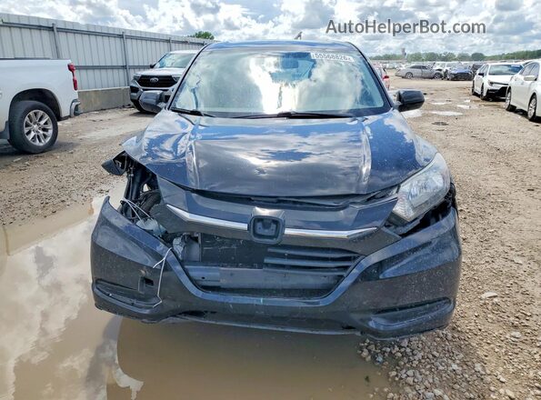 3CZRU6H34JG710071 2018 HONDA HR-V Black Front view