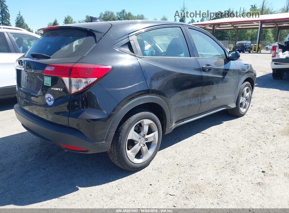 3CZRU6H34LM714772 2020 HONDA HR-V Black Tył prawy