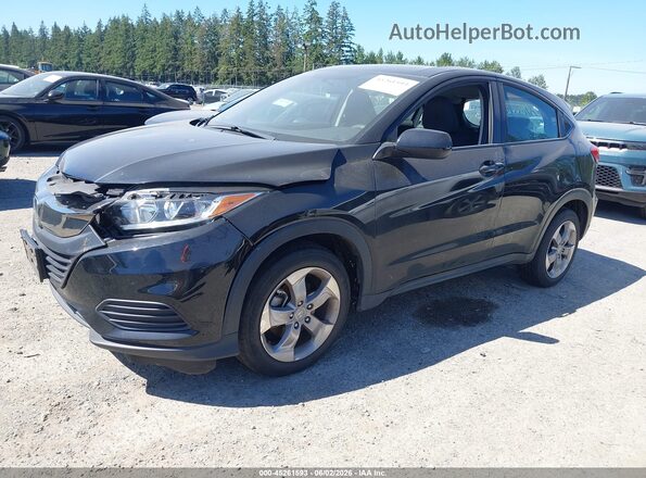 3CZRU6H34LM714772 2020 HONDA HR-V Black Przód lewy