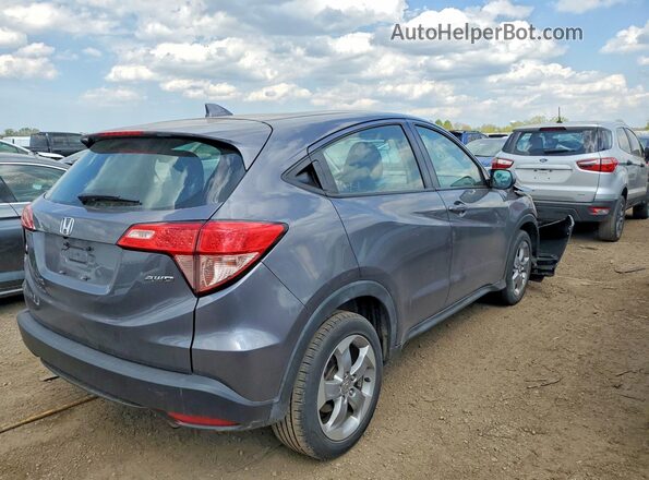 3CZRU6H35HM704839 2017 HONDA HR-V Gray Trasero derecho