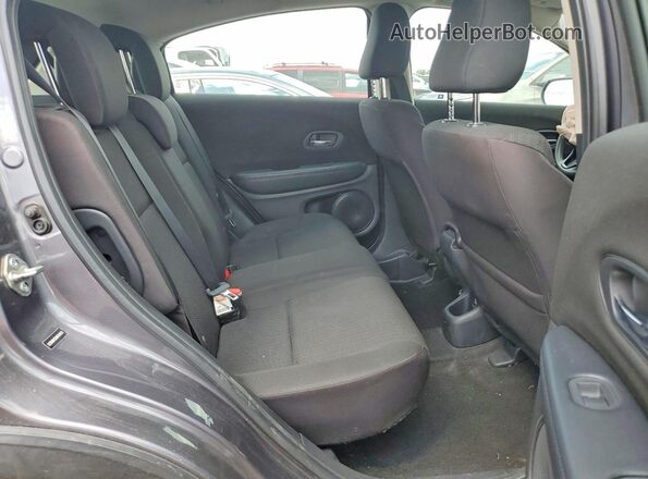 3CZRU6H35HM704839 2017 HONDA HR-V Gray Vista de los asientos traseros