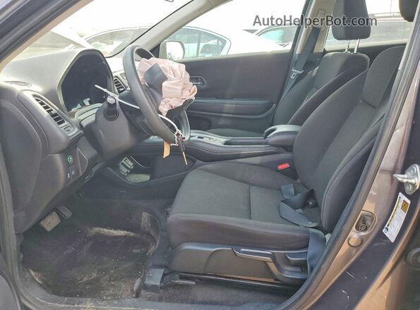 3CZRU6H35HM704839 2017 HONDA HR-V Gray Vista interior delantera