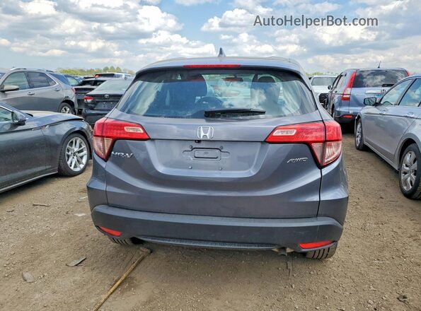 3CZRU6H35HM704839 2017 HONDA HR-V Gray Vista trasera