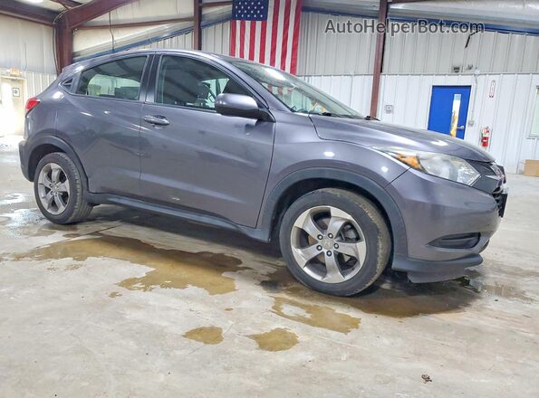 3CZRU6H35JG729034 2018 HONDA HR-V Серый Передняя правая четверть