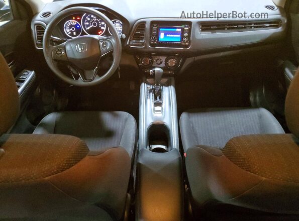 3CZRU6H35JG729034 2018 HONDA HR-V Серый Вид панели приборов