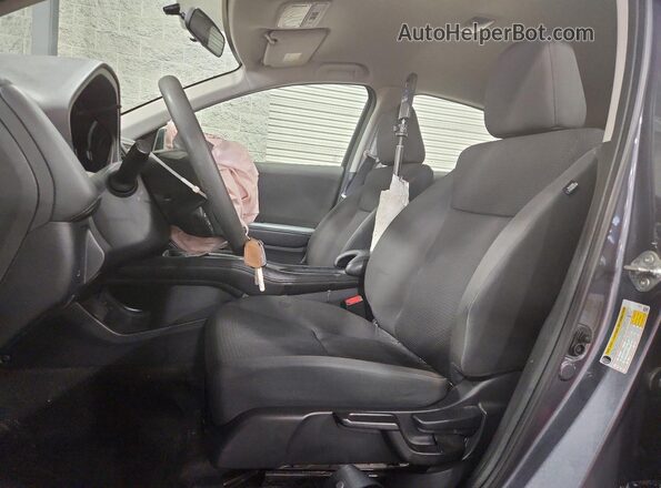 3CZRU6H35KG717581 2019 HONDA HR-V Gray Вид салону спереду