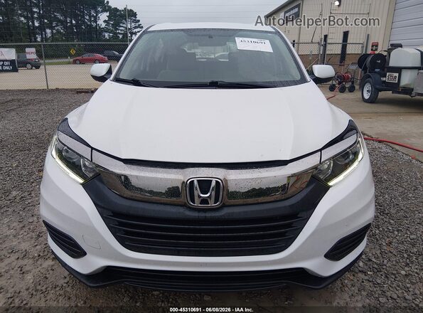 3CZRU6H35KM706680 2019 HONDA HR-V White Widok z przodu